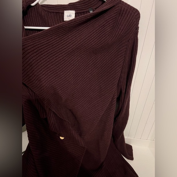 CAbi Mulberry Wine Button
Closure Regal Cardigan Duster #3350 - Picture 7 of 8